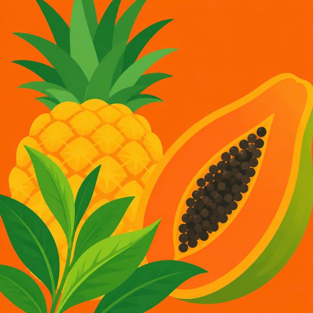 [9132] Vela aromática Piña, Papaya y Té Verde