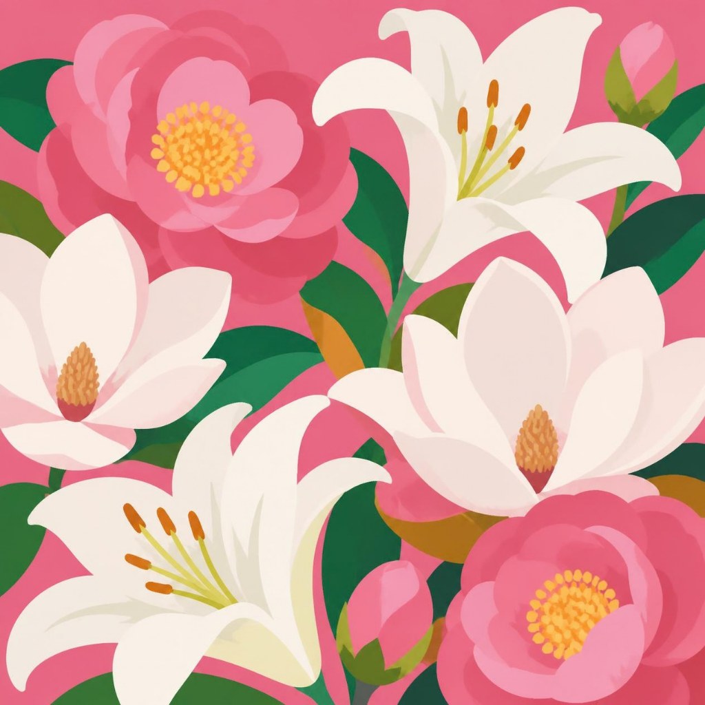 Vela aromática Camelia azucenas y magnolias